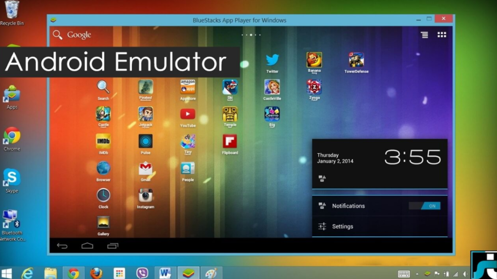 how to switch android versions on bluestacks