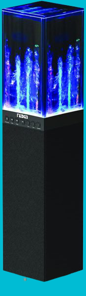NAXA Electronics NHS-2009 Dancing Water Light Tower Speaker