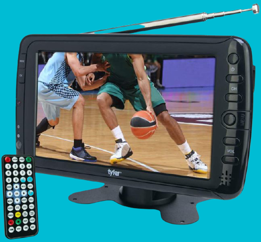 Best Portable TVs - Tyler Wide screen TTV701 Digital Tuner Portable LCD TV