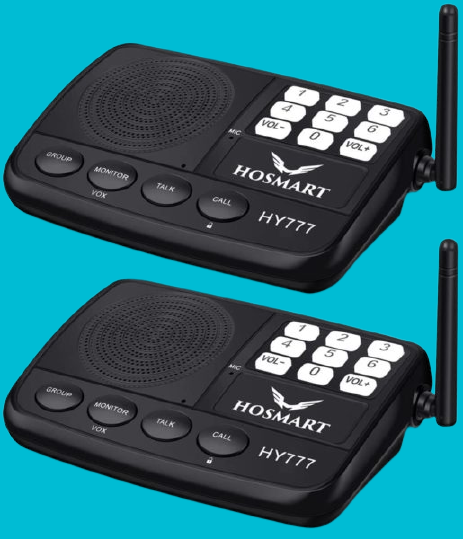 Wireless Intercom System Hosmart